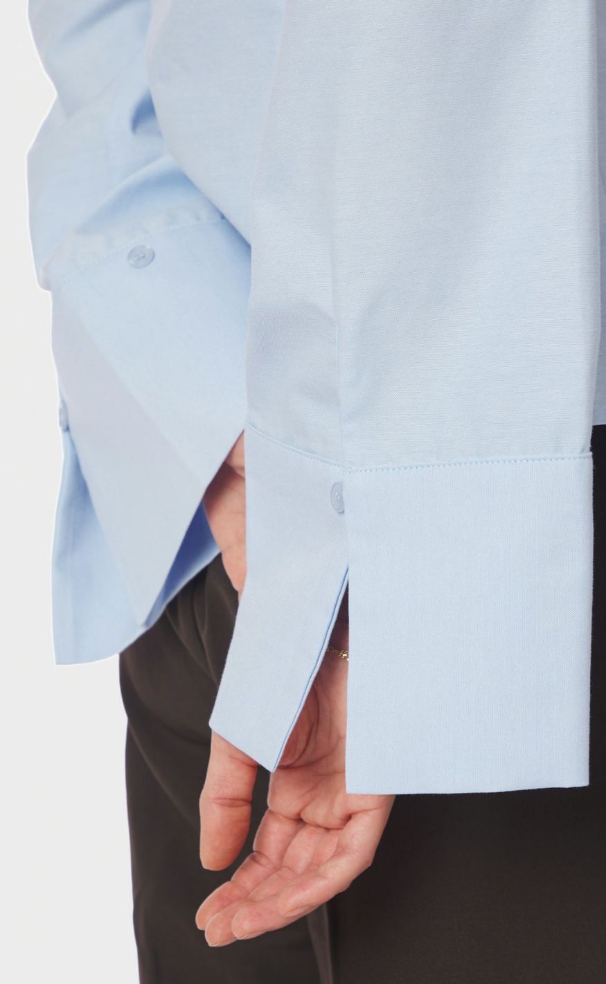 Neo Noir Skjorte - Rosa Oxford - Light Blue