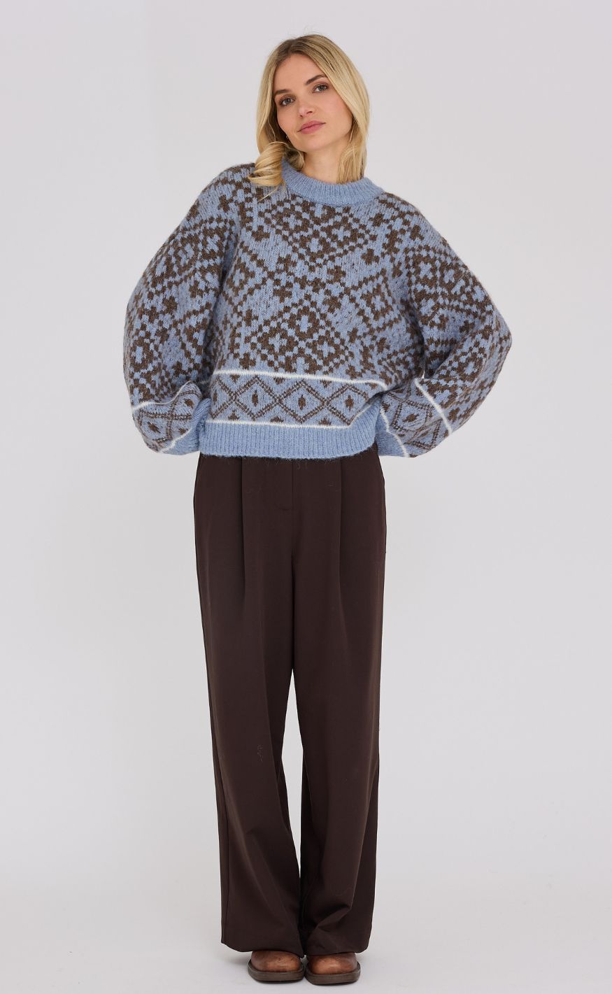 A-View Genser - Luxana - Brown/Blue