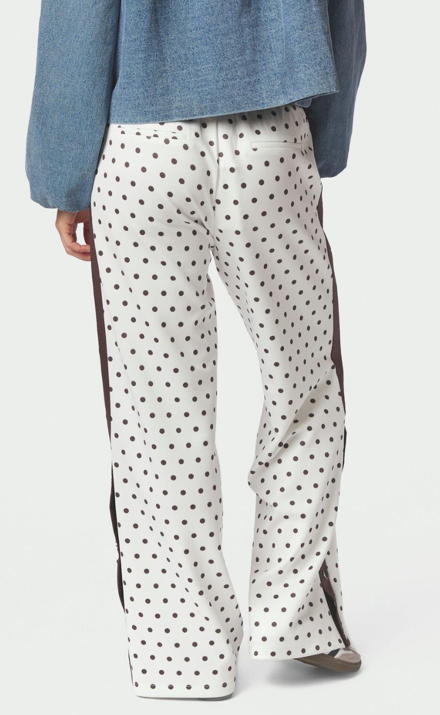 Neo Noir Bukser - Meggie Dot Track - Off White