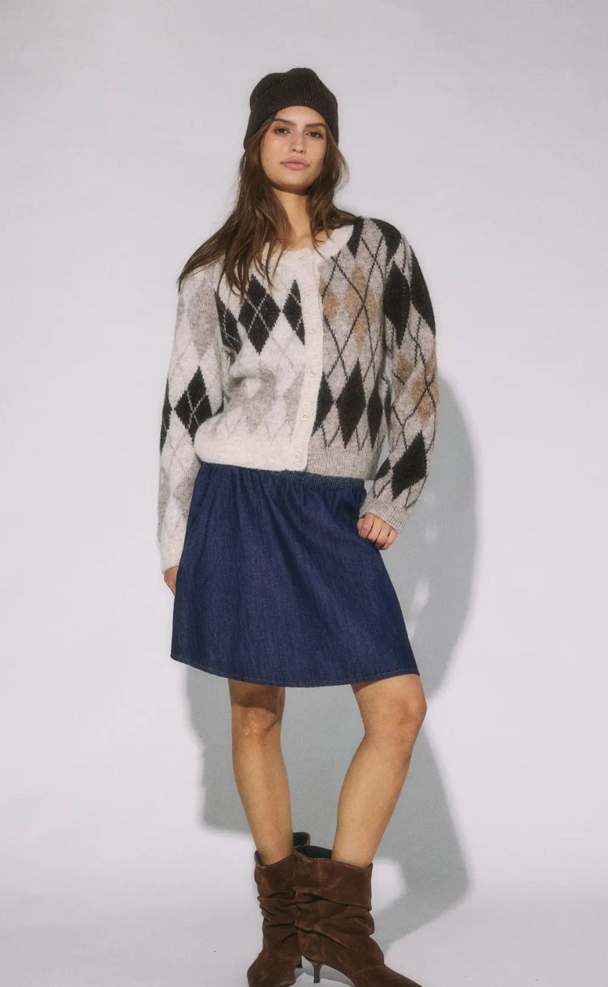 Noisy May Cardigan - Bless - Birch Argyle