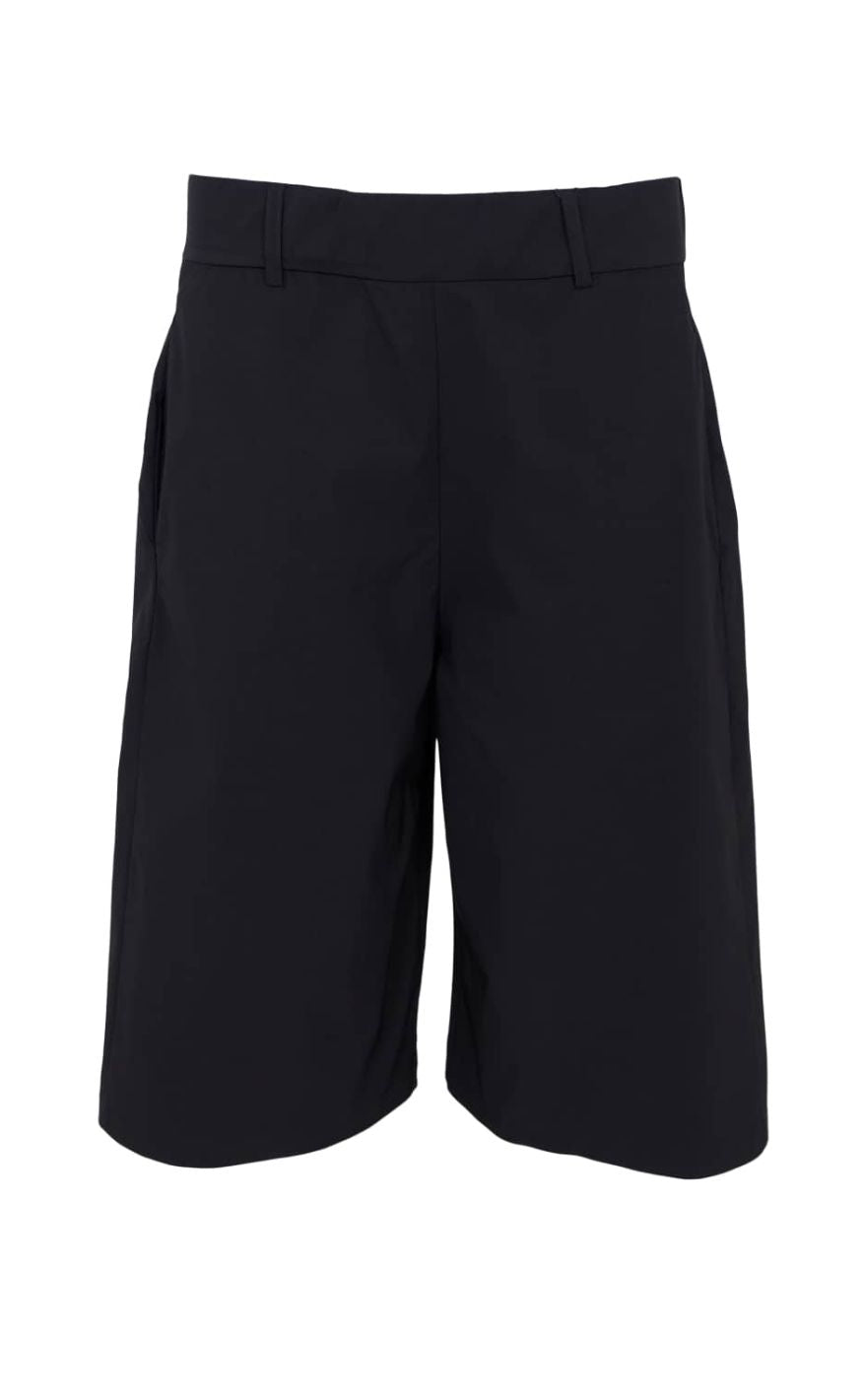 Black Colour Shorts - Davina Panel - Black