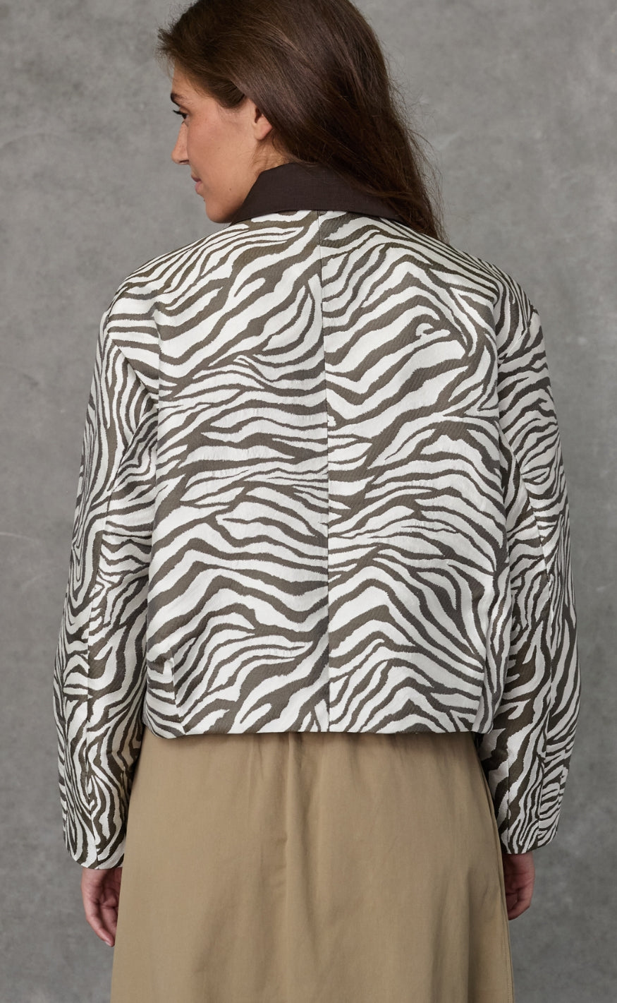 Love & Divine Jakke - Love1621 - Earth Zebra