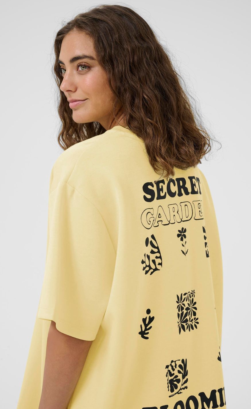 Culture T-shirt - Garden - Lemon Meringue