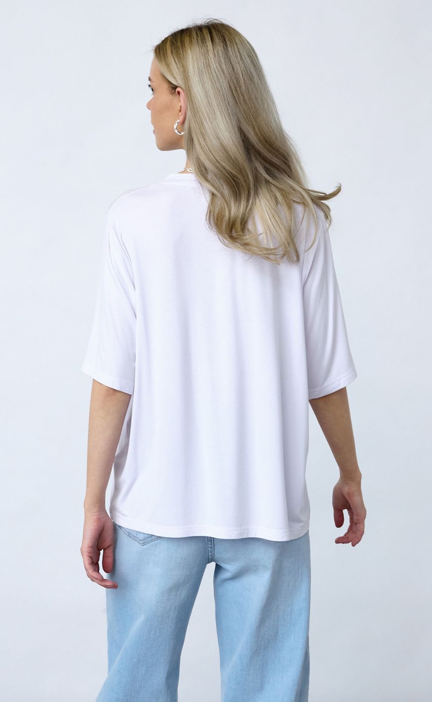 Sisters Point T-shirt - HAPPY-SS - White