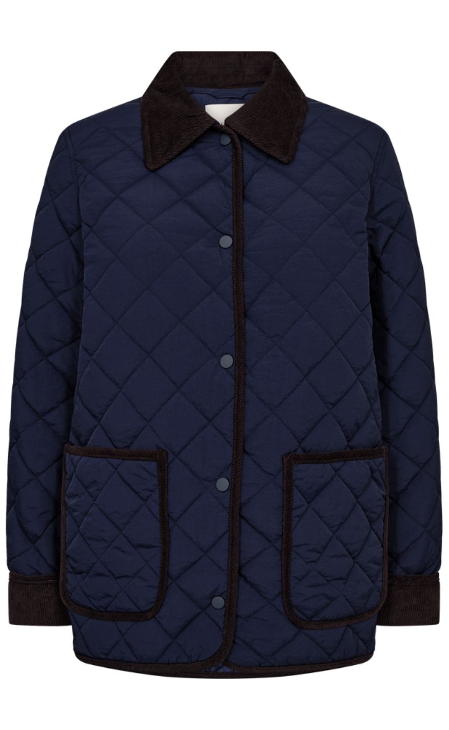 Freequent Jakke - Diana - Navy Blazer