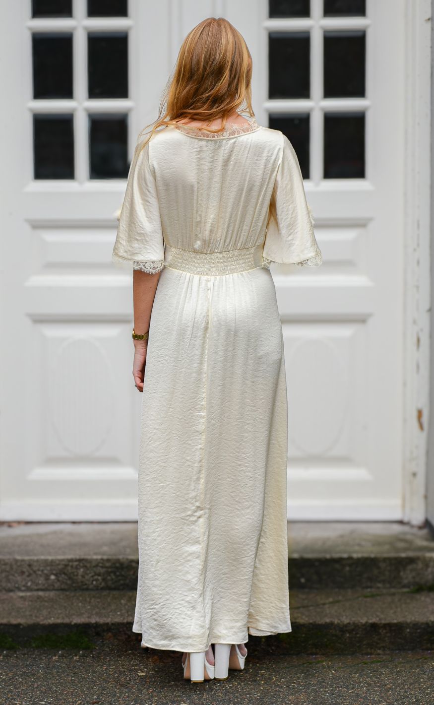 A-View Kjole - Flowy - Pale Yellow