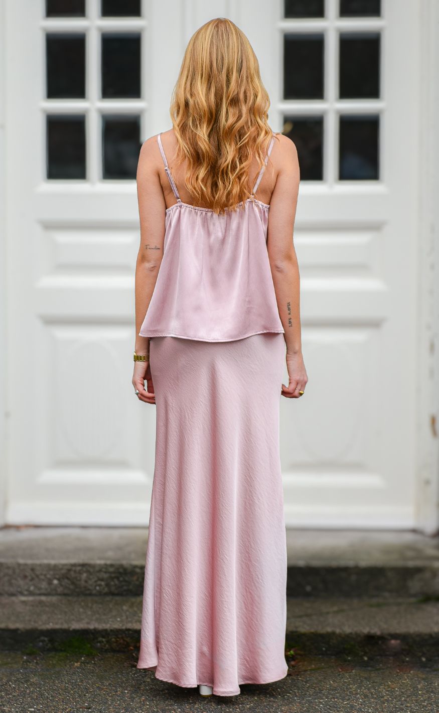 A-View Skjørt - Carrie - Pale Rose