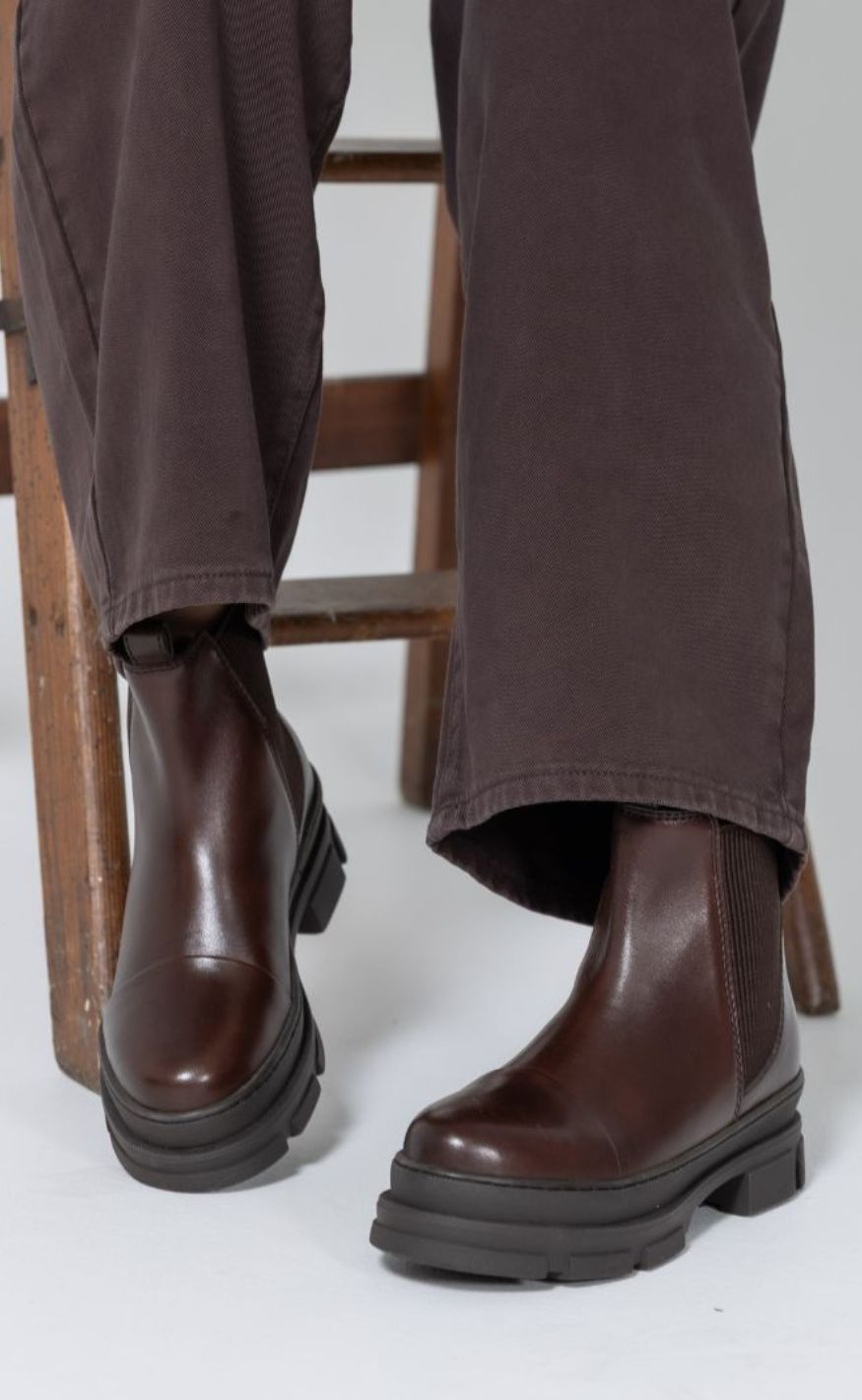 Copenhagen Shoes Støvler - The Celeste Low - Dark Brown