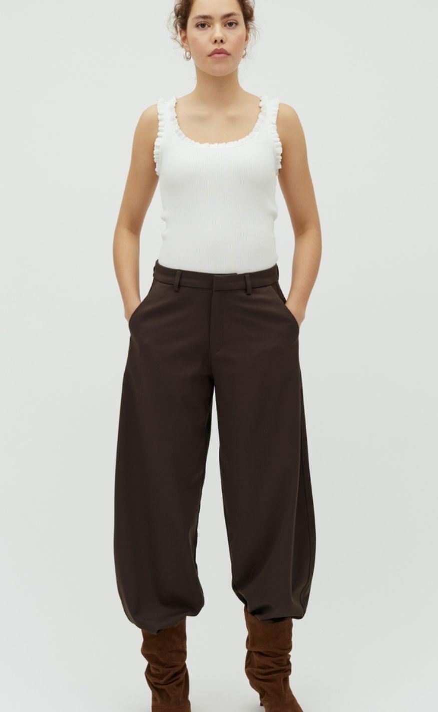 MbyM Bukser - Silira-M - Coffee Brown