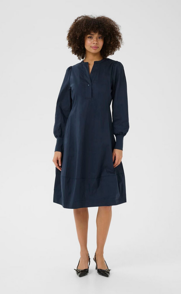 Culture Kjole - Antoinett - Blue Iris