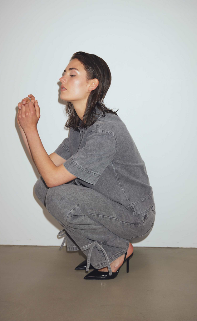 Noella Bluse - Marianna - Grey Wash