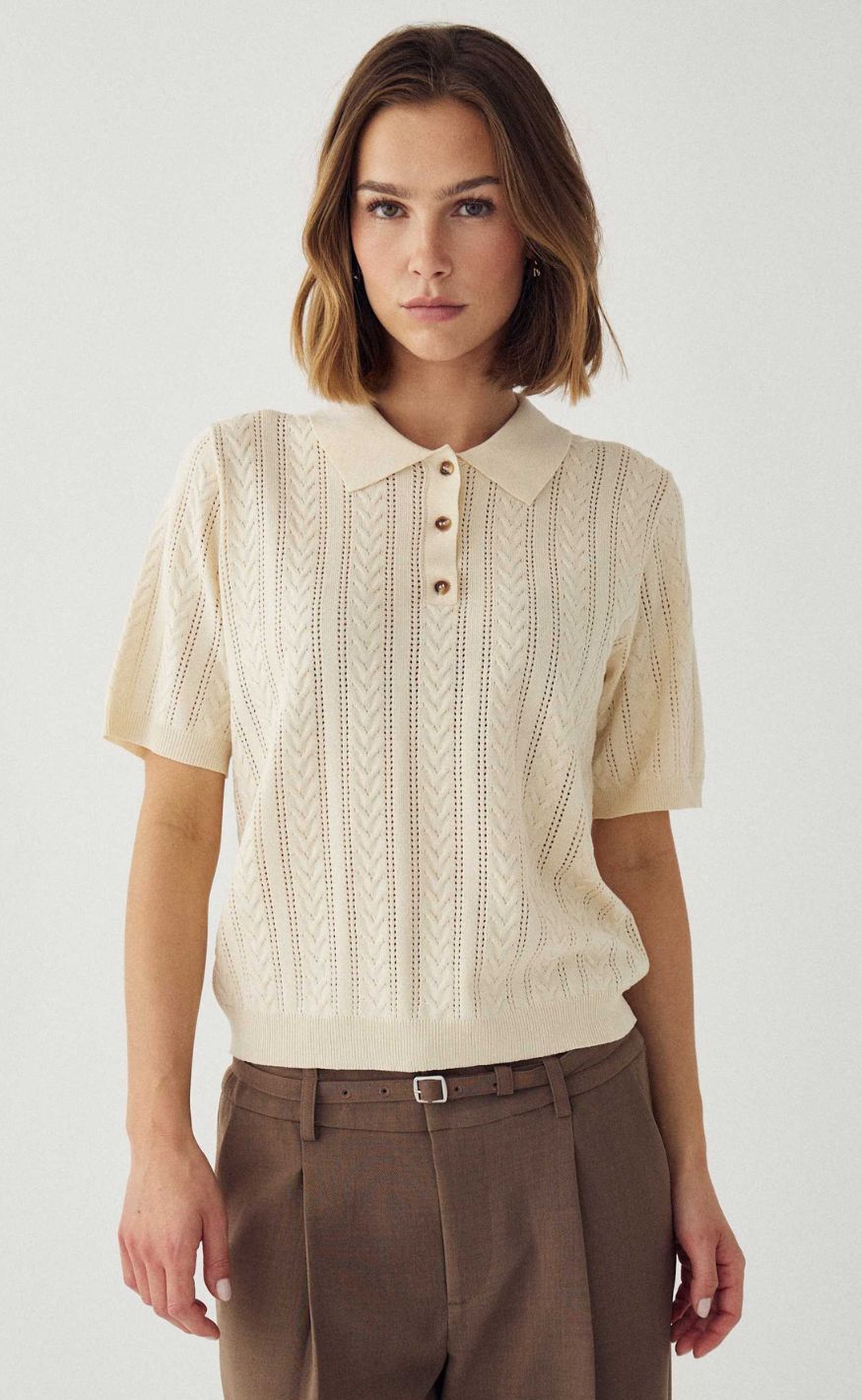Noella Genser - Mecca Polo - Ivory