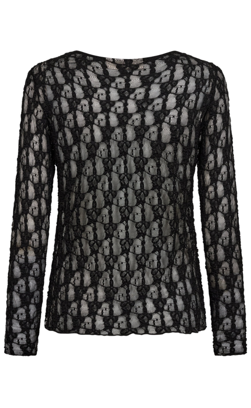 Freequent T-shirt - Reddy - Black