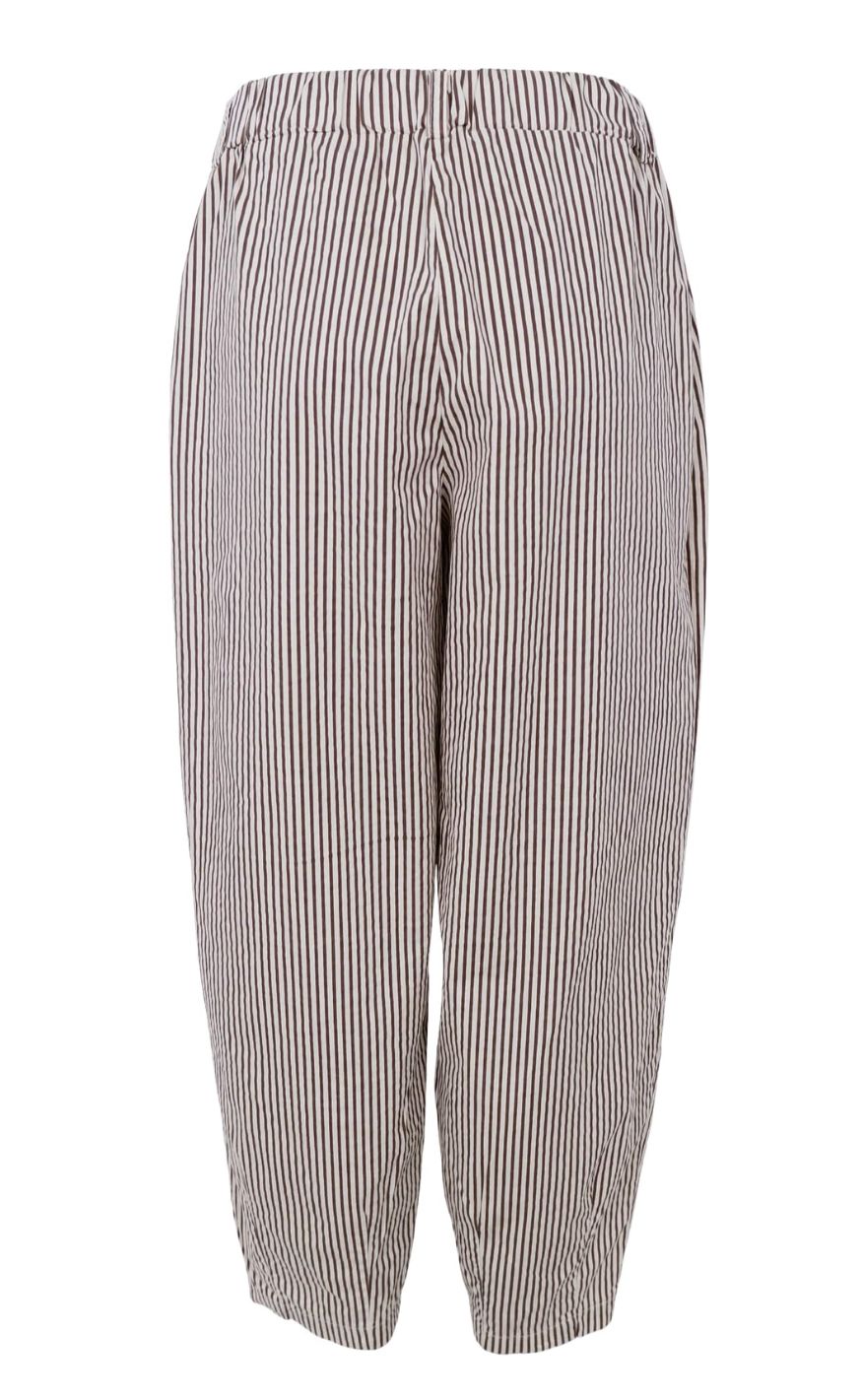 Black Colour Bukser - Ally Barrel - Creme
