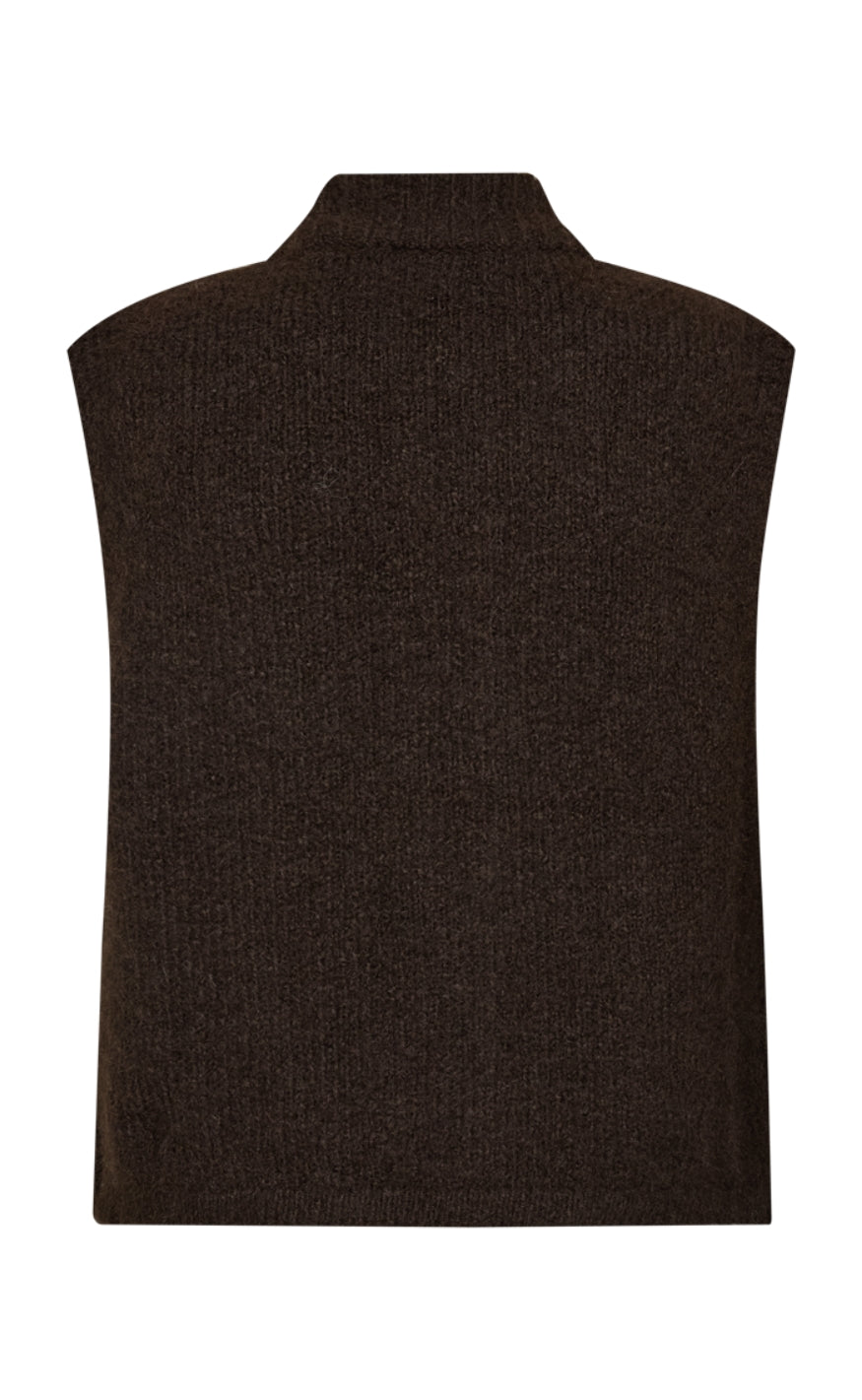 Freequent Vest - Grslulu - Mole Melange