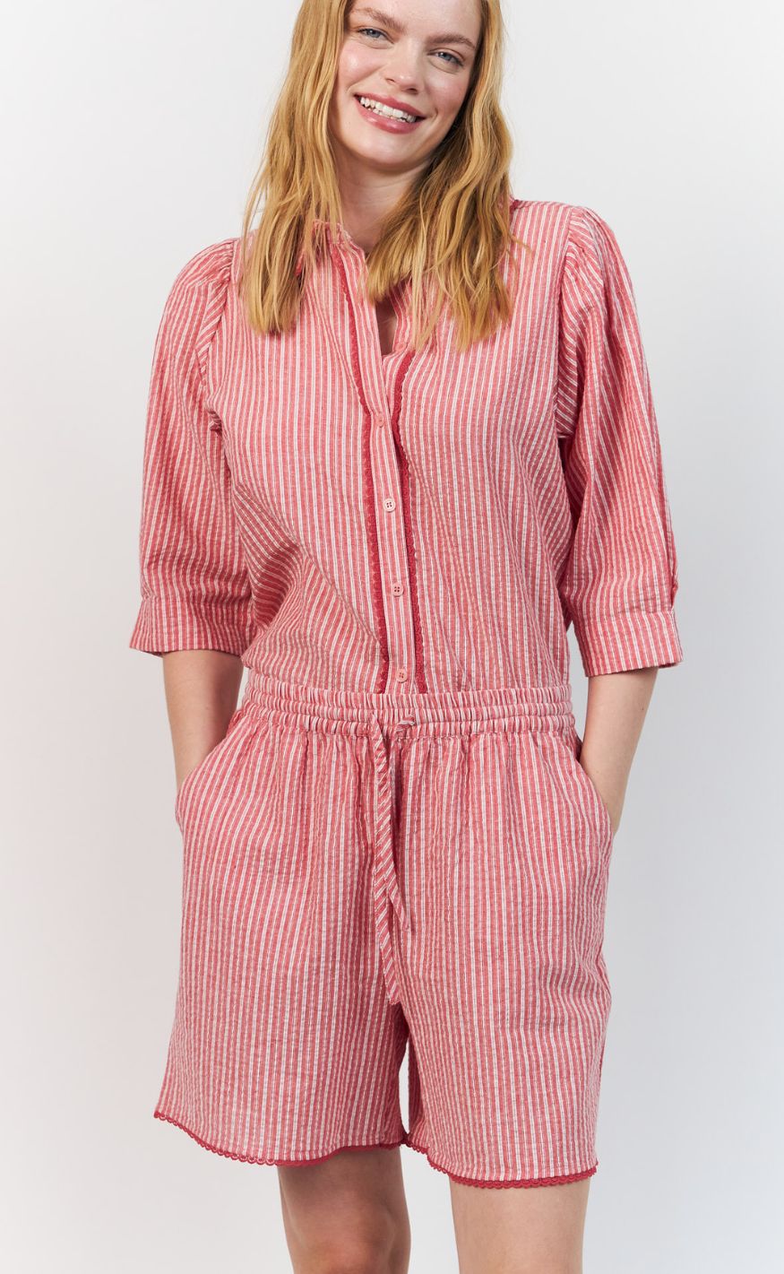 Lollys Laundry Shorts - RitaLL - Red