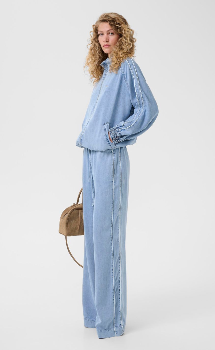 Gestuz Bukser - Sea - Mid Denim Blue