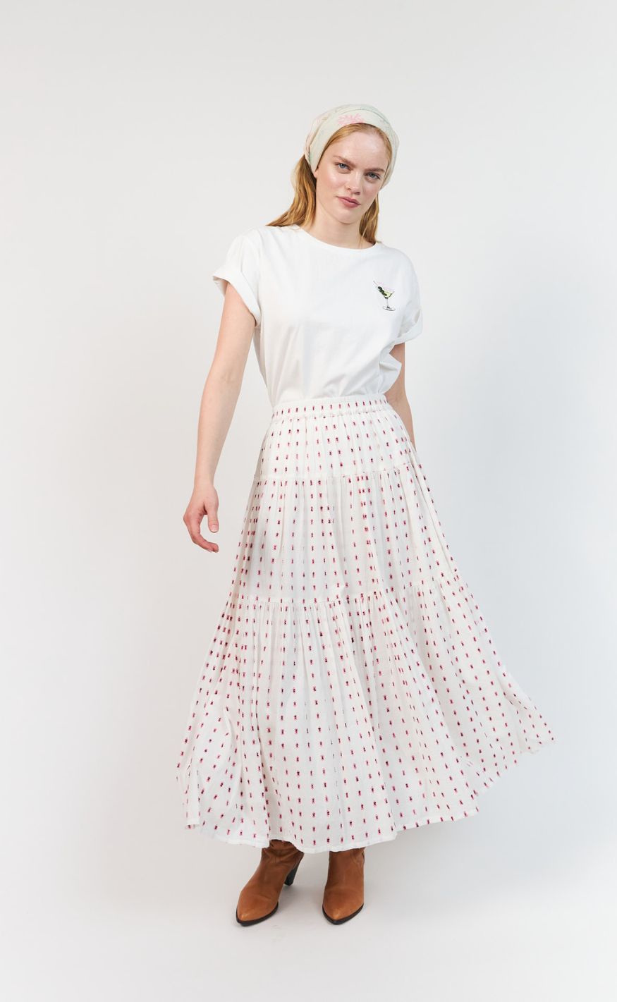 Lollys Laundry T-shirt - EleanorLL SS - White