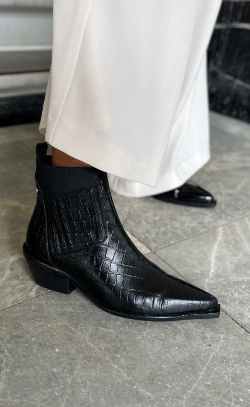 Copenhagen Shoes Støvler - The Walking Boot Leather - Black
