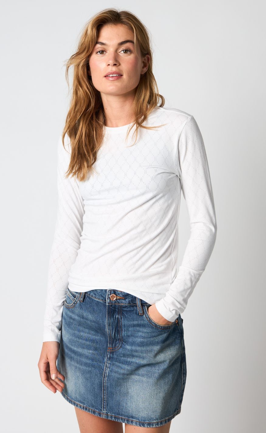 Hype The Detail Bluse - 14 - White