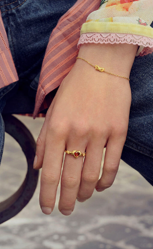 Maanesten Armbånd - Amore - Gold Colour