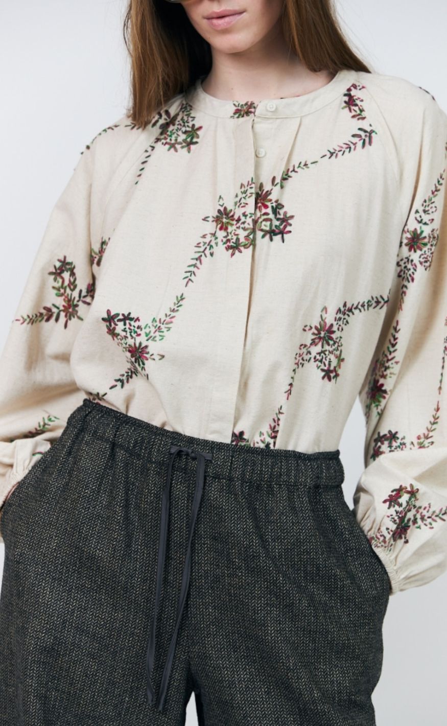 Lollys Laundry Skjorte - Hailey - Creme