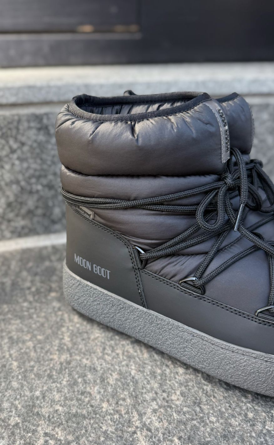 Moon Boot Støvler - Ltrack Low Nylon WP - Black