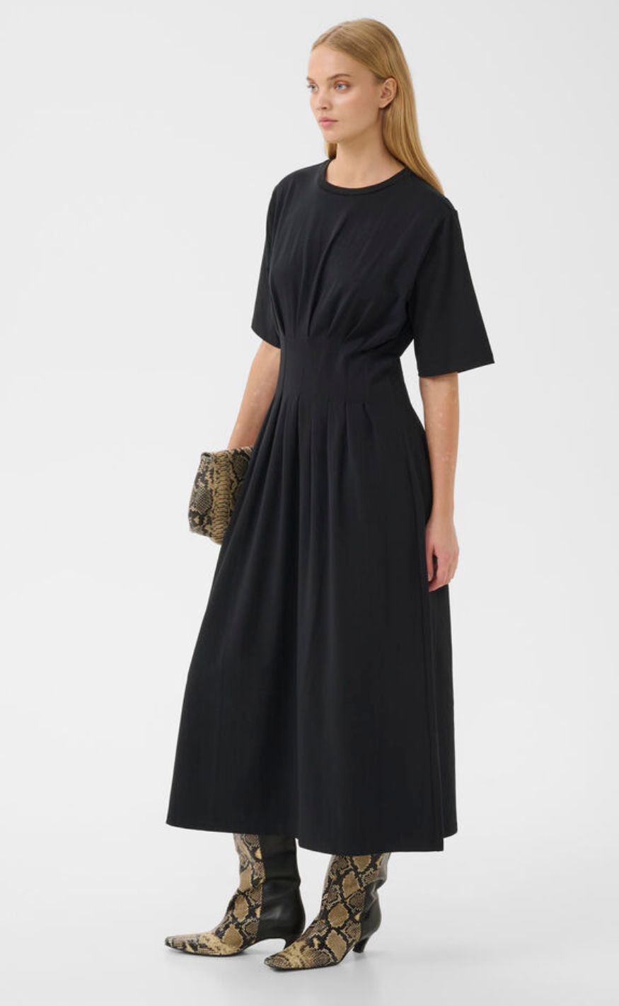 Gestuz Kjole - Inez Long - Black