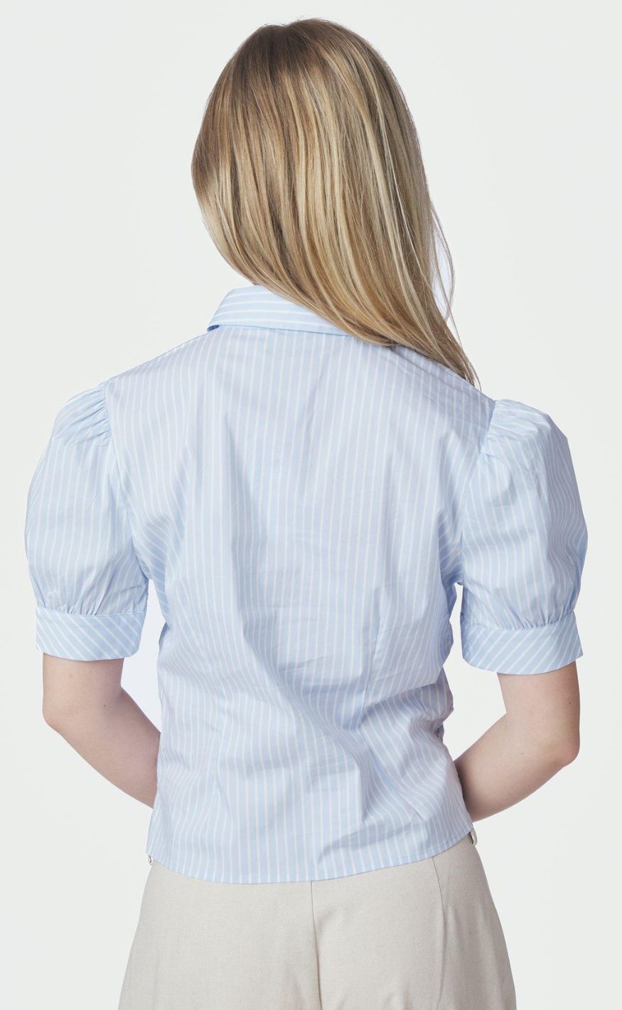 Neo Noir Skjorte - Frannie Soft - Light Blue