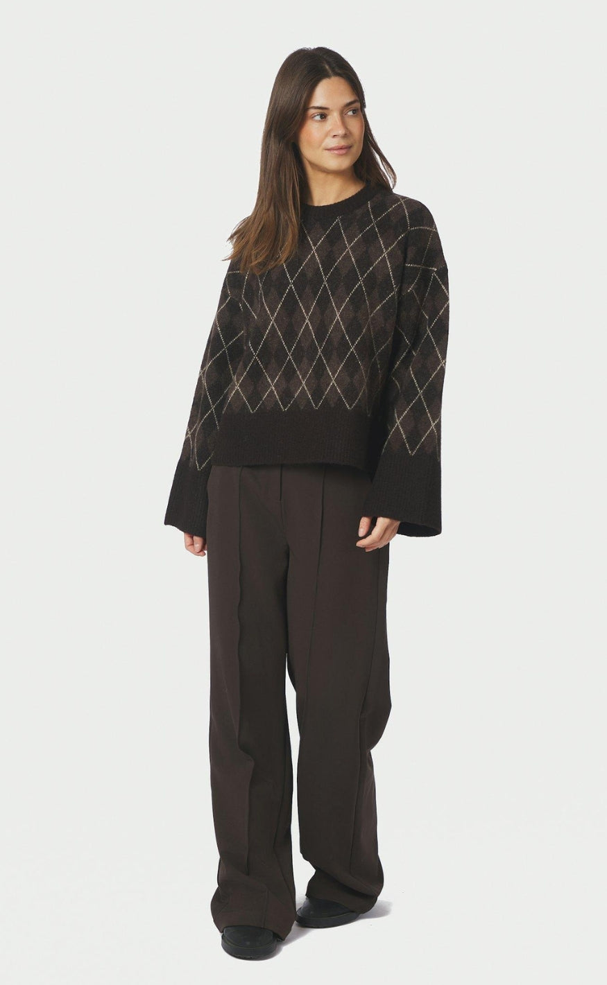 Neo Noir Genser - Kick Check - Dark Brown