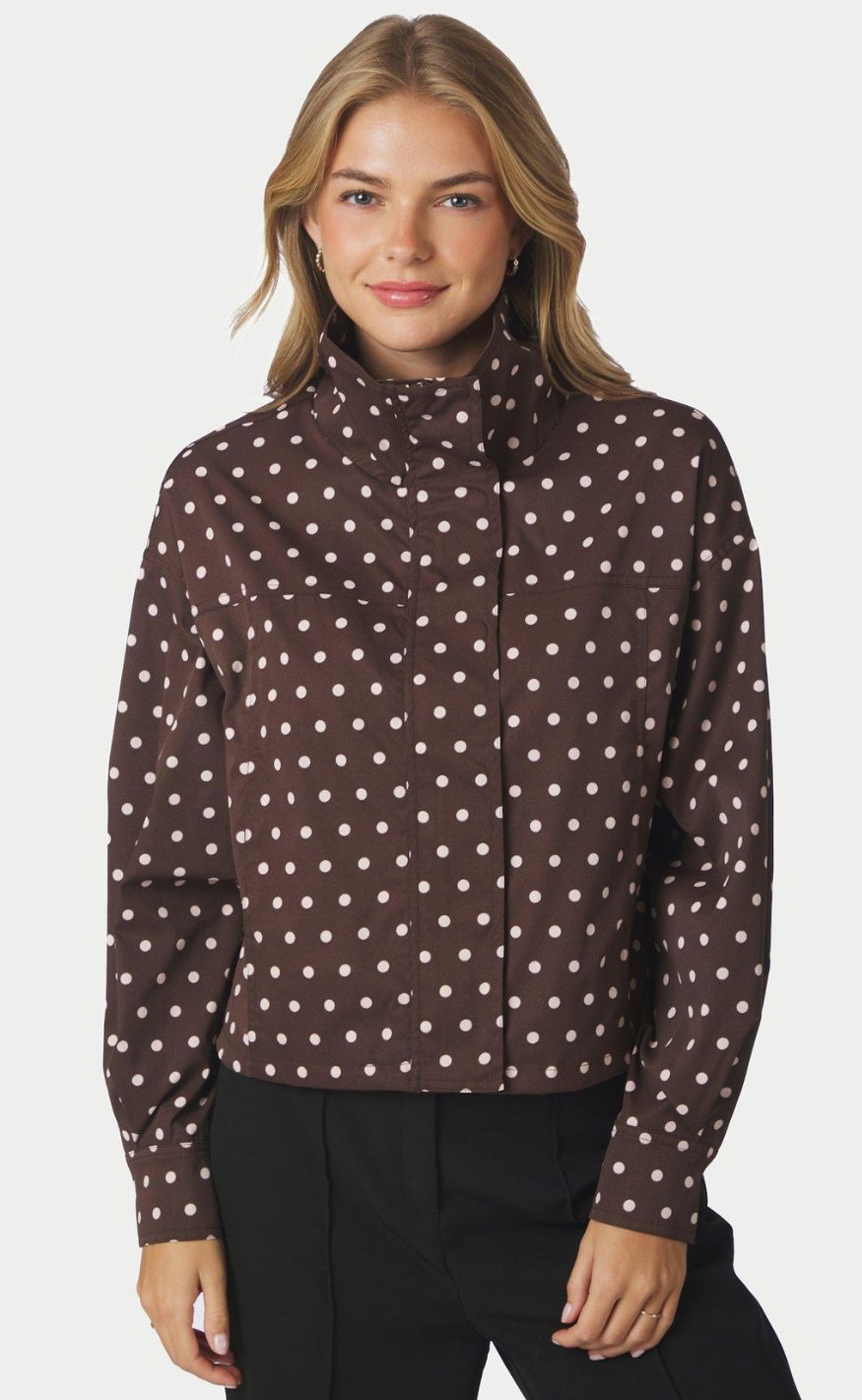 Neo Noir Jakke - Callisa Dot - Brown