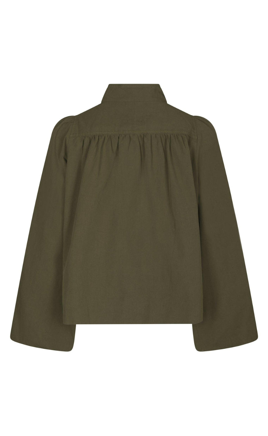 Neo Noir Jakke - Tirsa Twill - Dark Brown