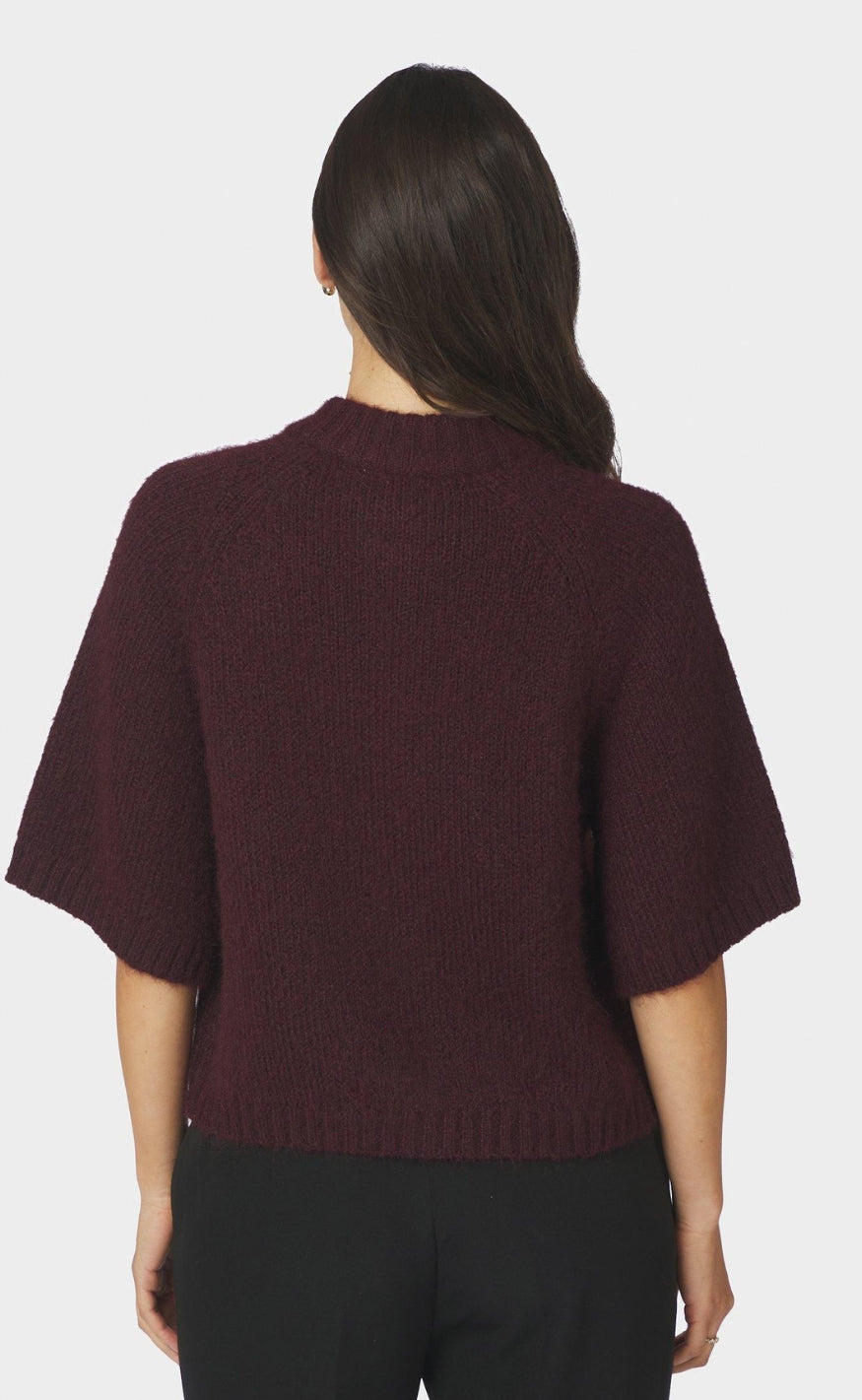 Neo Noir Cardigan - Benuta - Burgundy