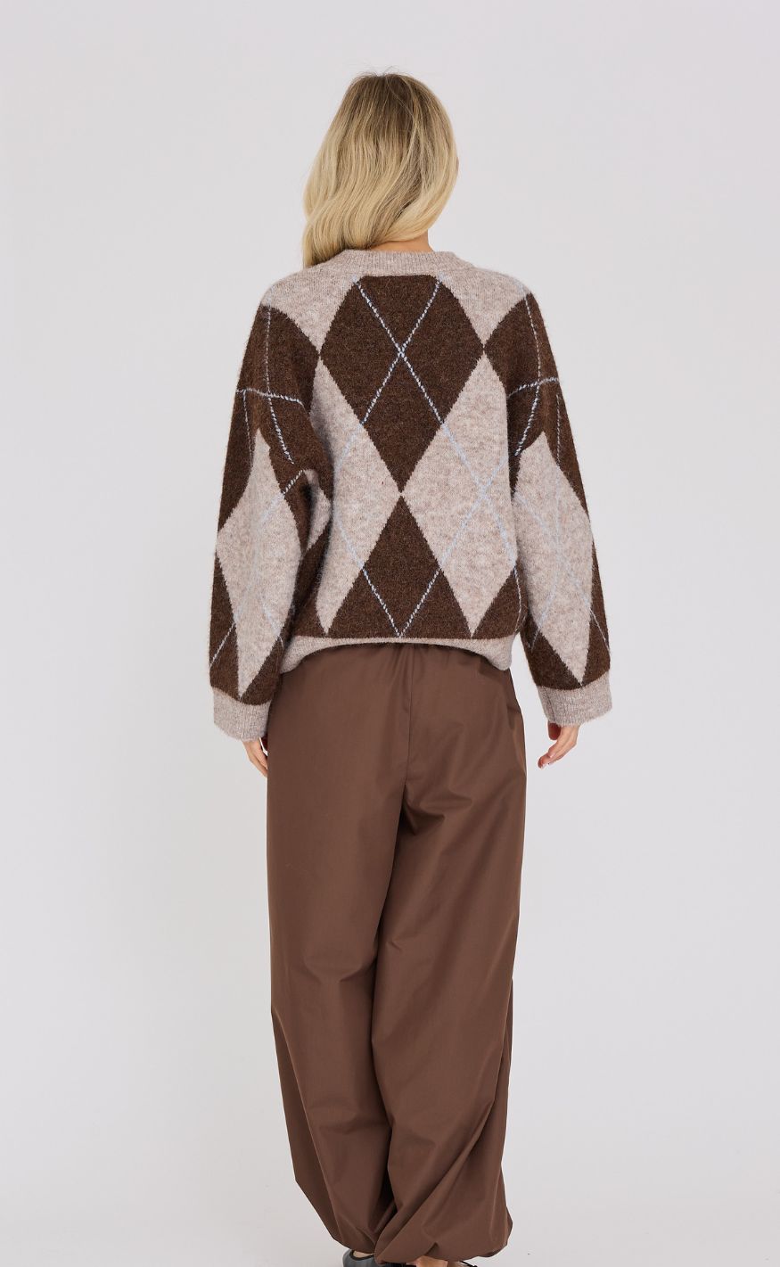 A-View Genser - Harlekin - Dark Brown