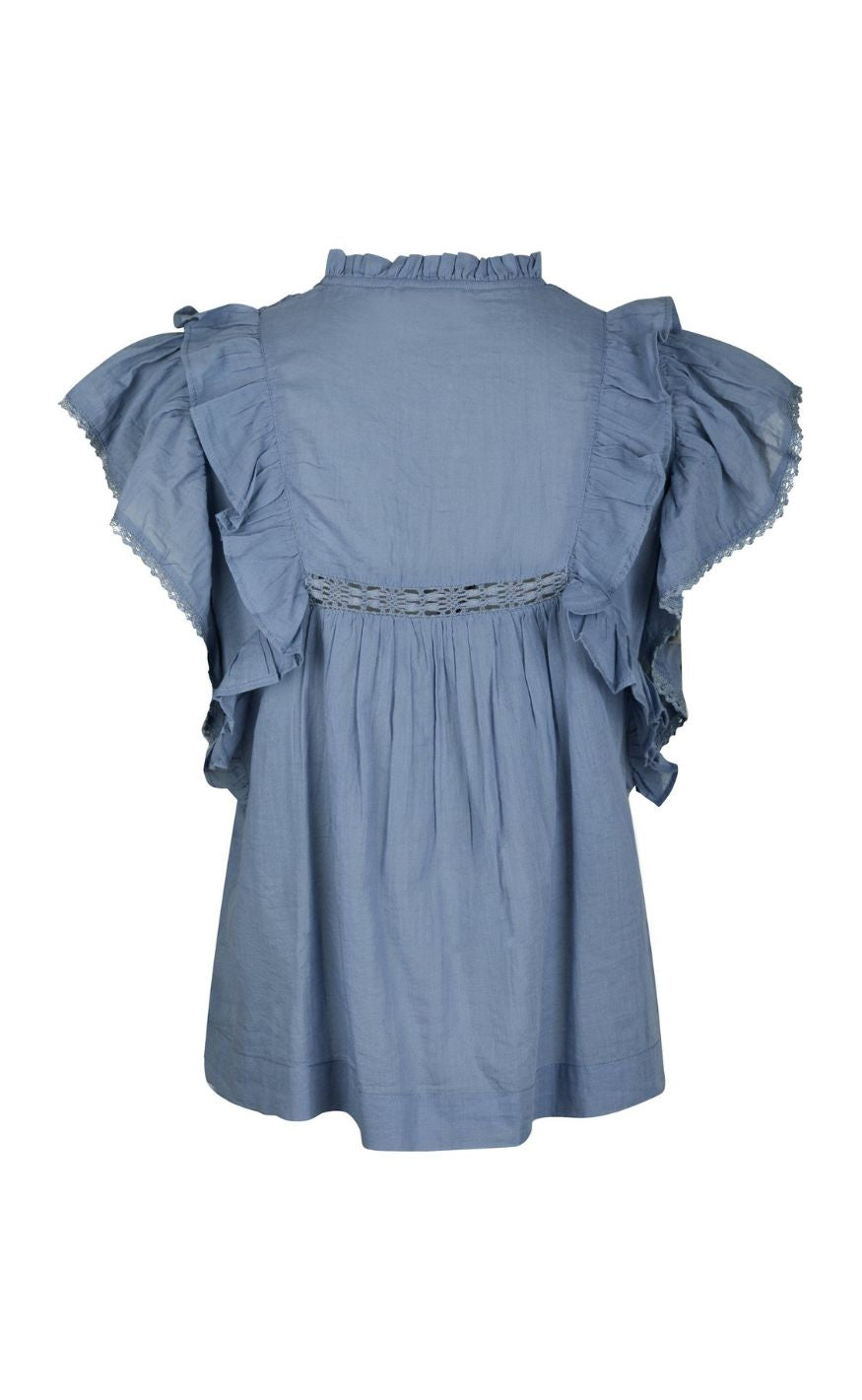 Neo Noir Topp - Jayla - Smoke Blue