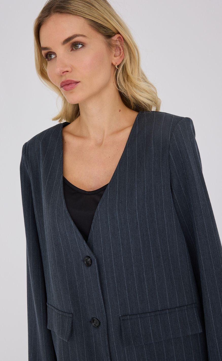 A-View Blazer - Atena - Dark Grey