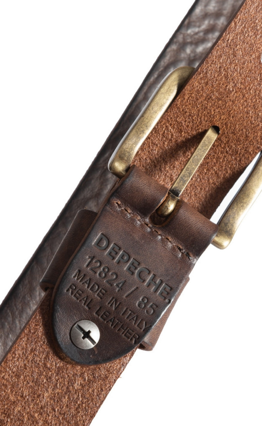 Depeche Belte - Jeans - Brown/Brass
