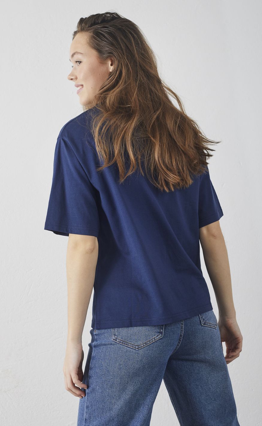 Sisters Point T-shirt - HEDA-LOOSE.SS - Navy