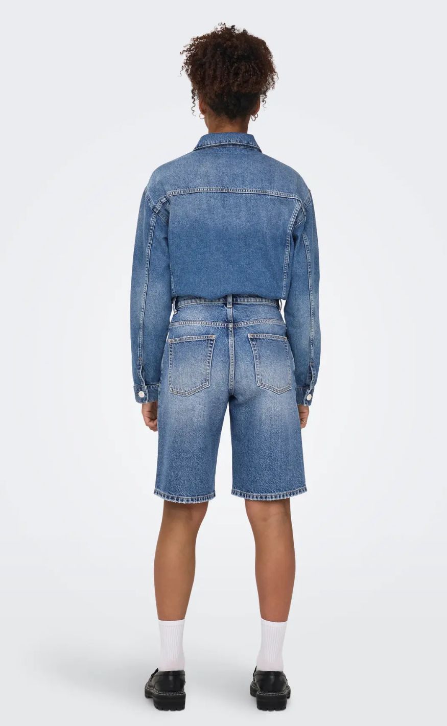 ONLY Shorts - Mate Reg - Medium Blue Denim