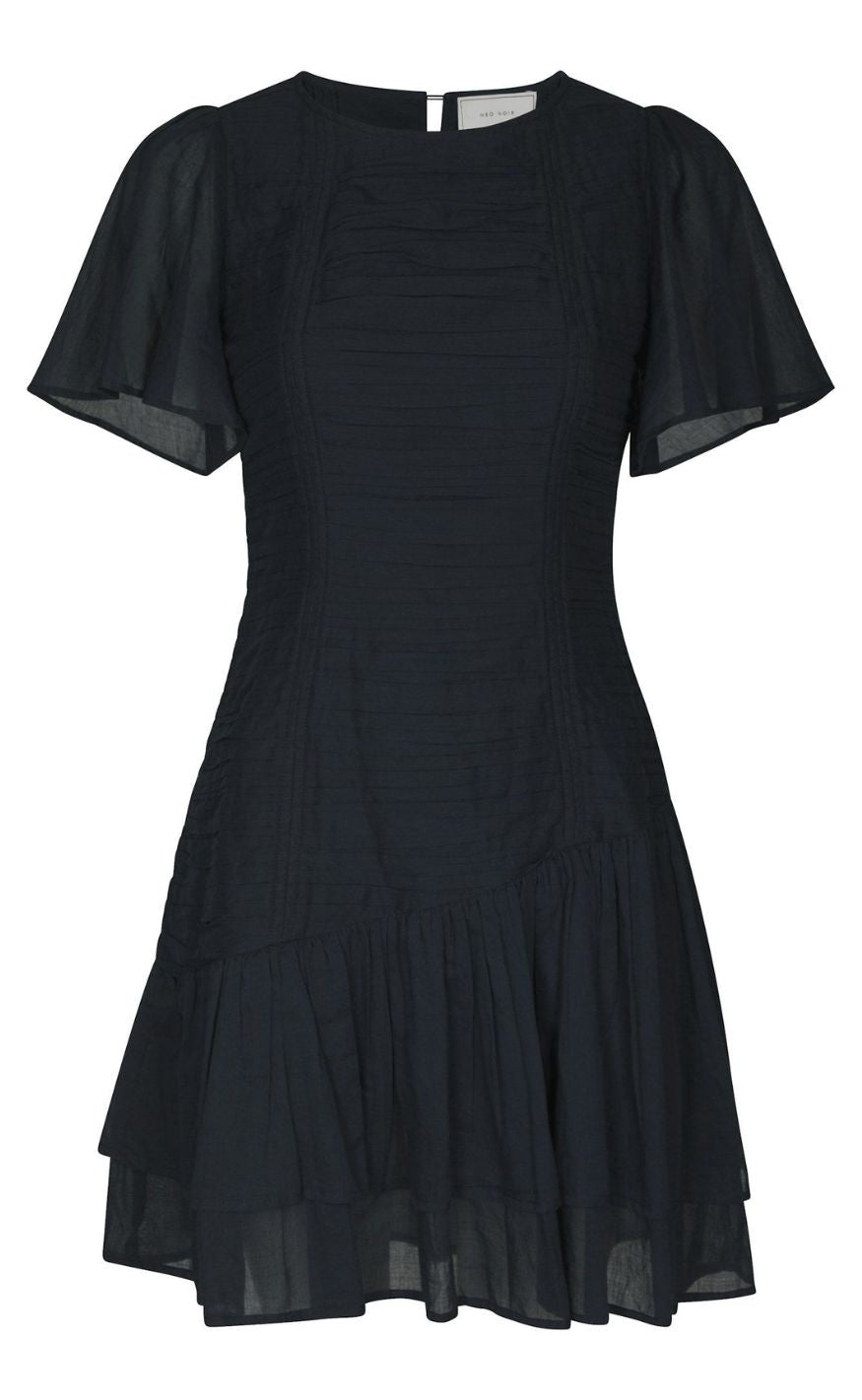 Neo Noir Kjole - Circle S Voile - Navy