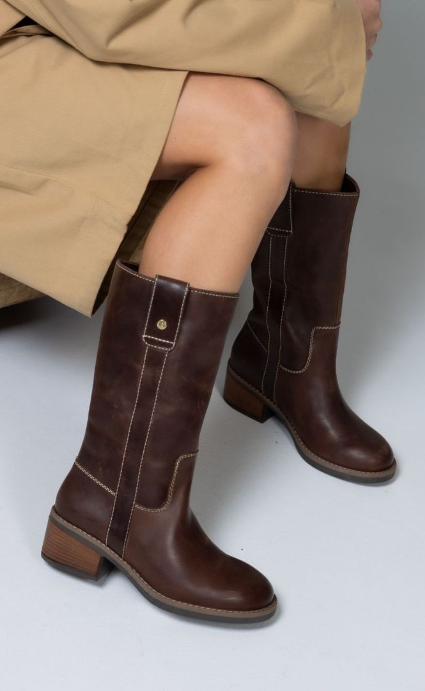 Copenhagen Shoes Støvler - My Good Vibes - Chocolate