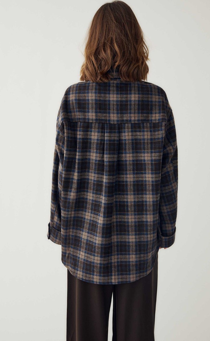 Noella Skjorte - Marlon - Brown Blue Check