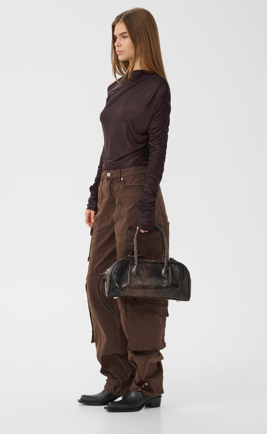 Gestuz Bluse - Svedae - Deep Plum