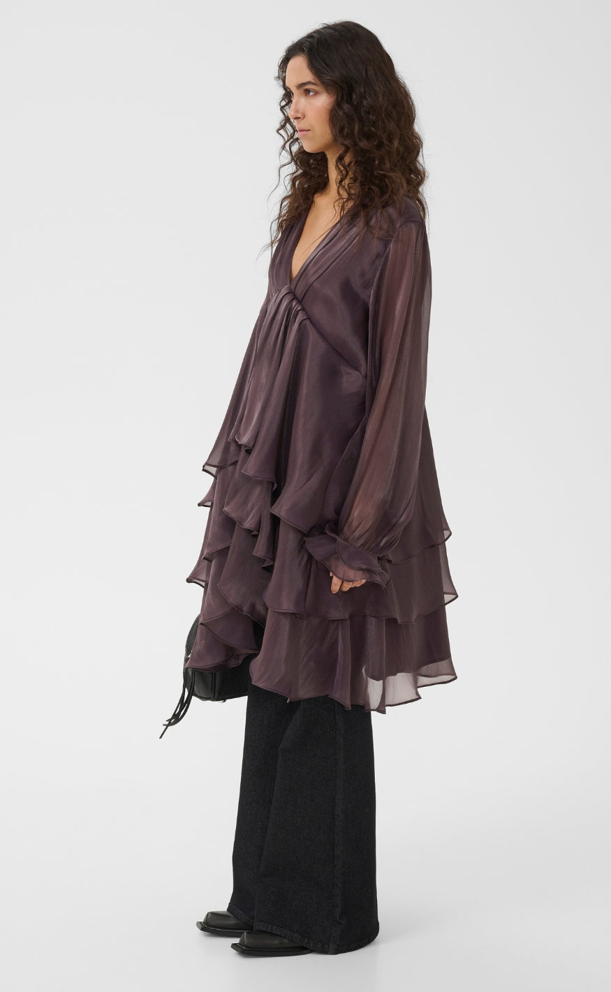 Gestuz Kjole - Licie - Deep Plum