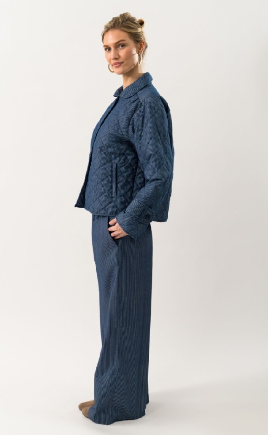 Lollys Laundry Jakke - Viola - Dark Blue