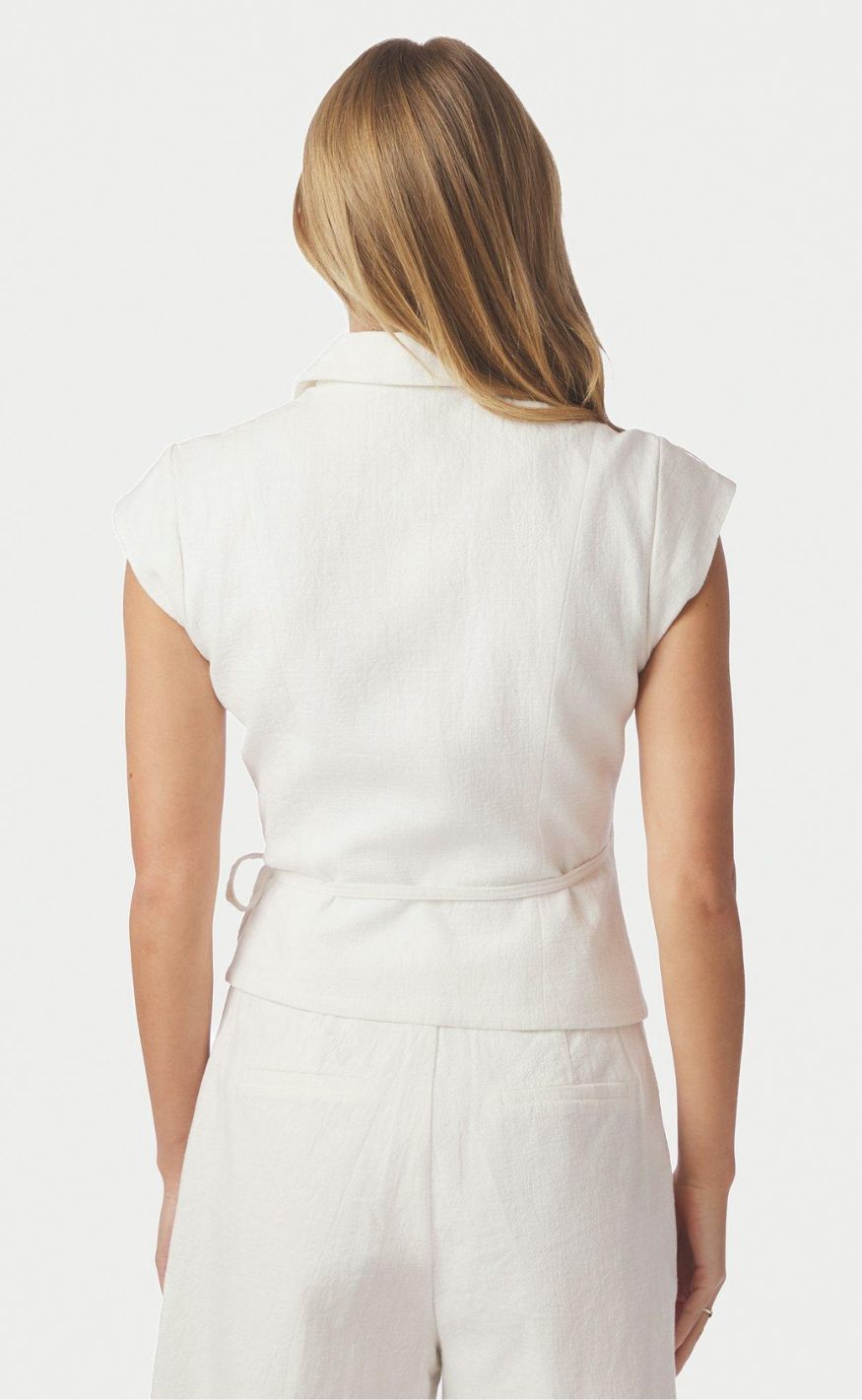 Neo Noir Bluse - Salina Ramie - Off White