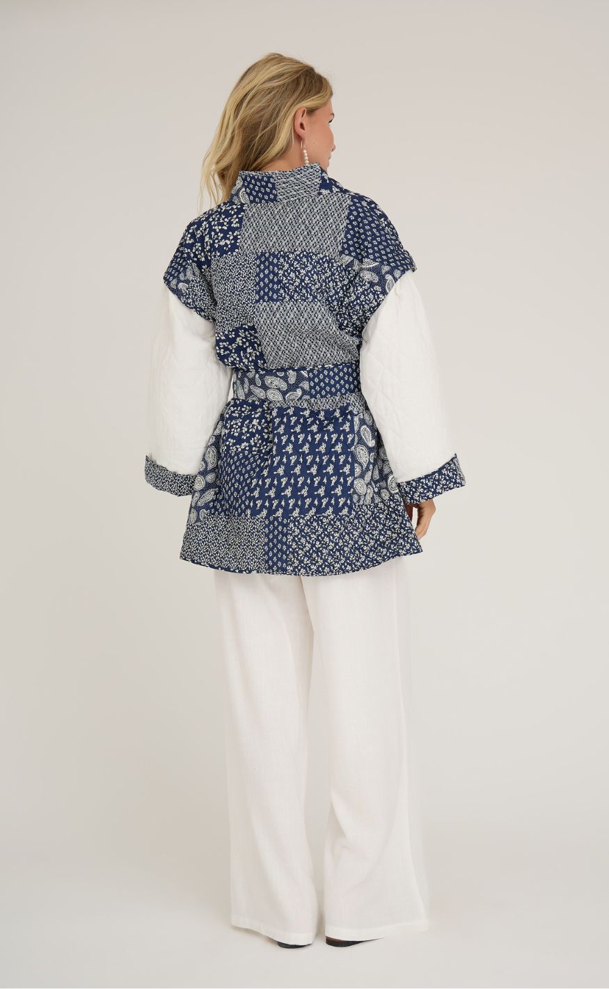 A-View Jakke - Katie patch - 687 Navy/white