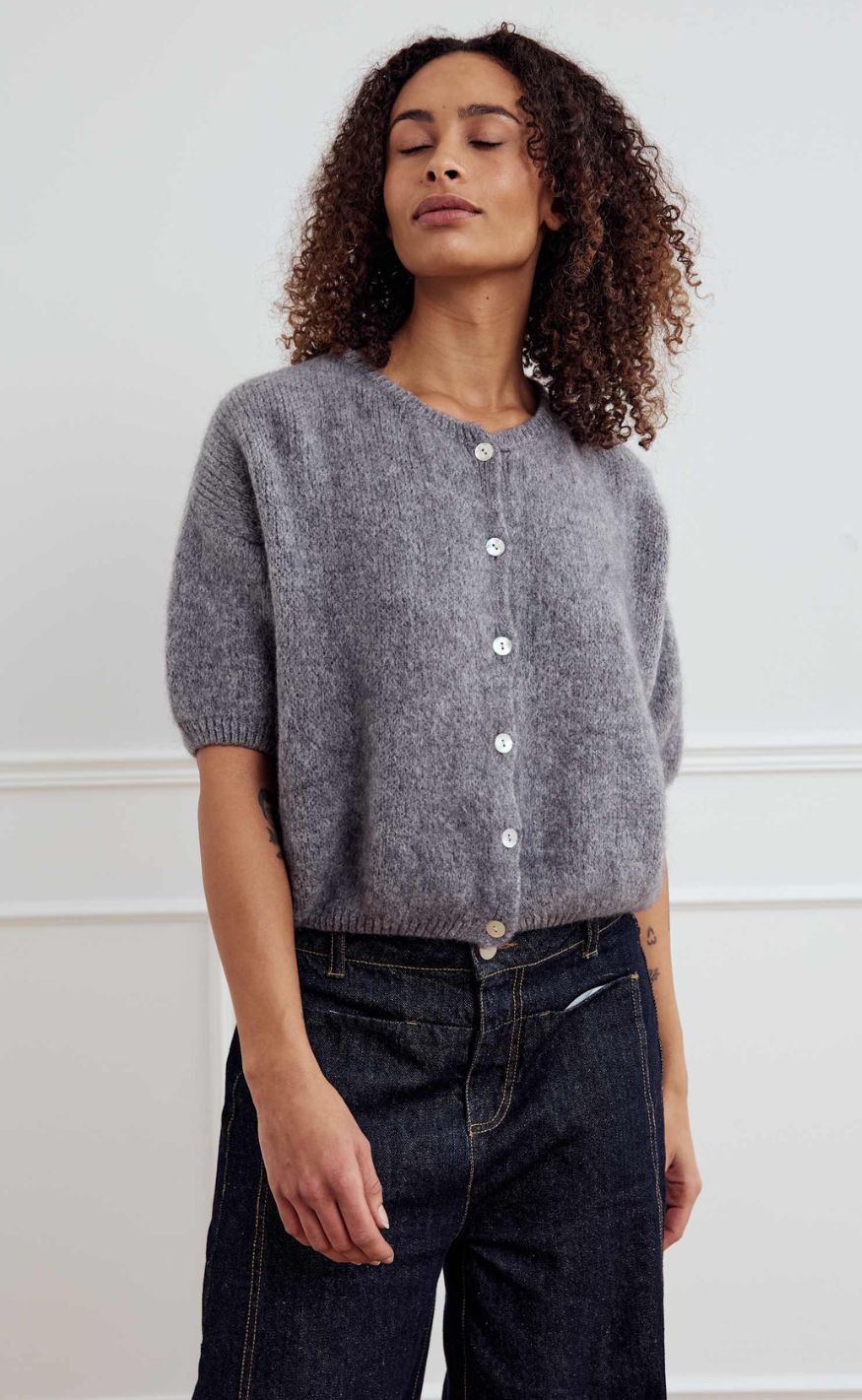 Noella Cardigan - Johanna - Grey