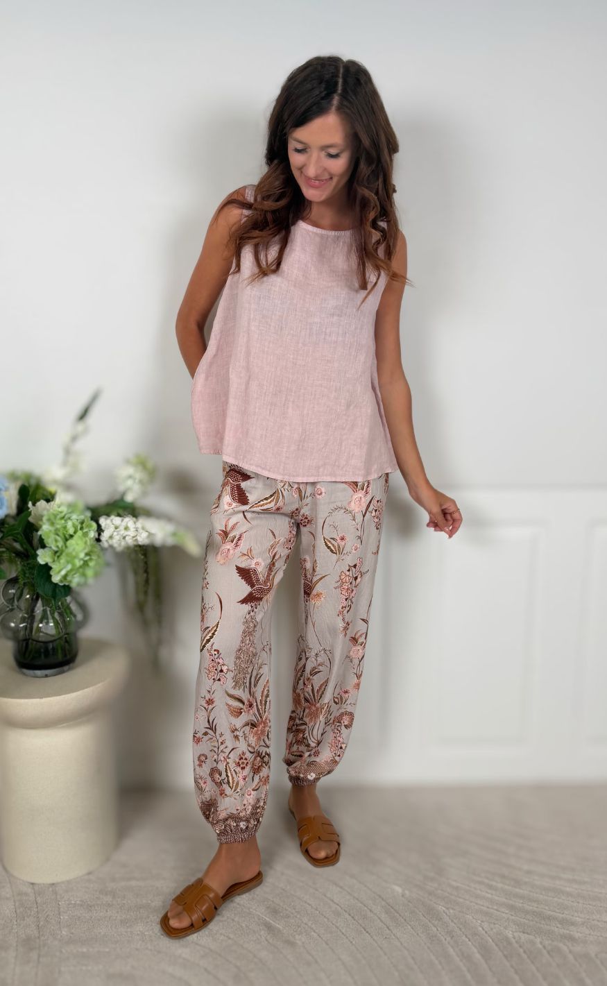 Marta Du Chateau Bukser - Amalie - Grey3142tps