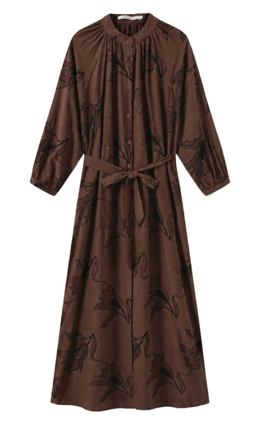 Luxzuz Kjole - Walli - Suitcase Brown
